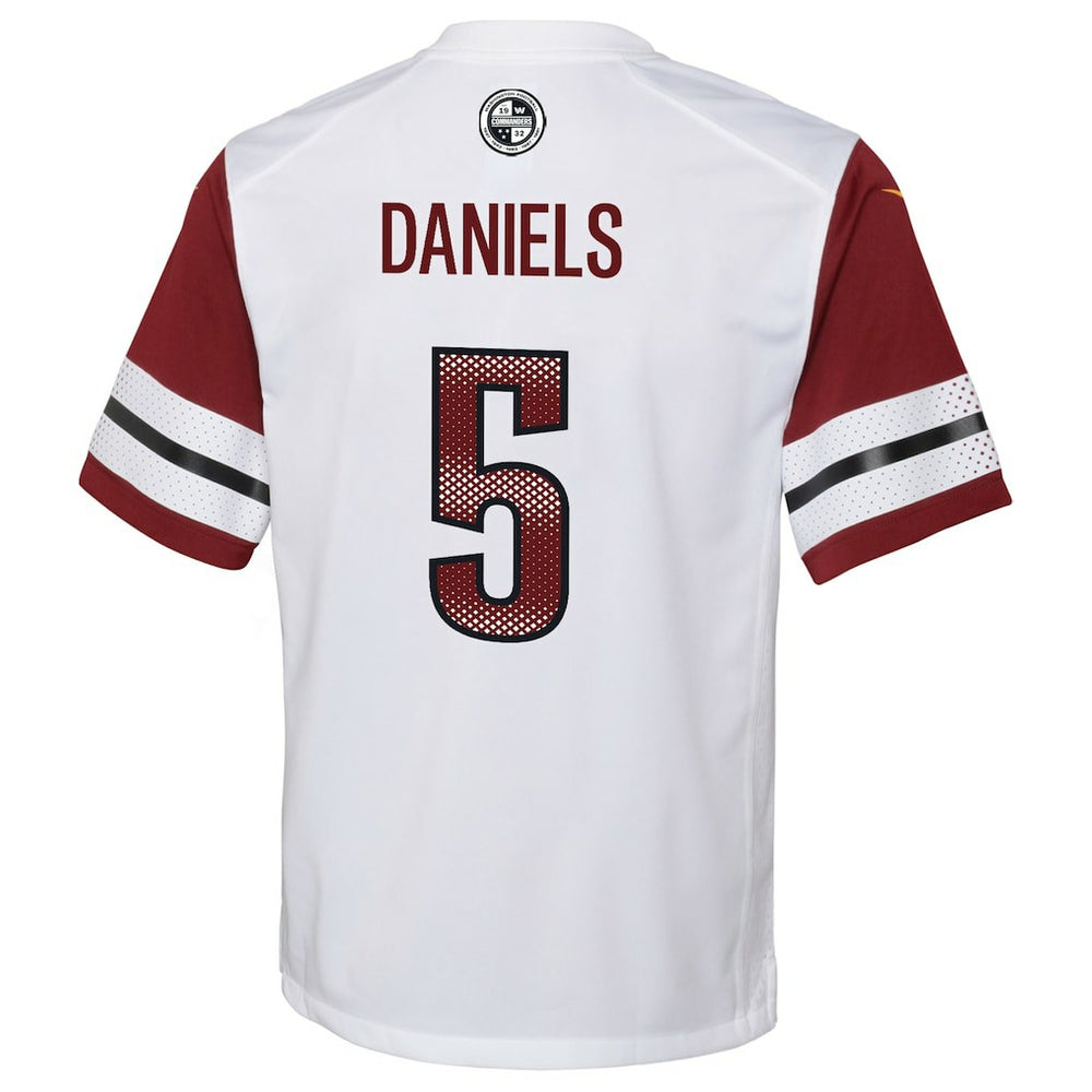 Jayden Daniels Washington Commanders Youth Game Jersey - White | Nike cheap