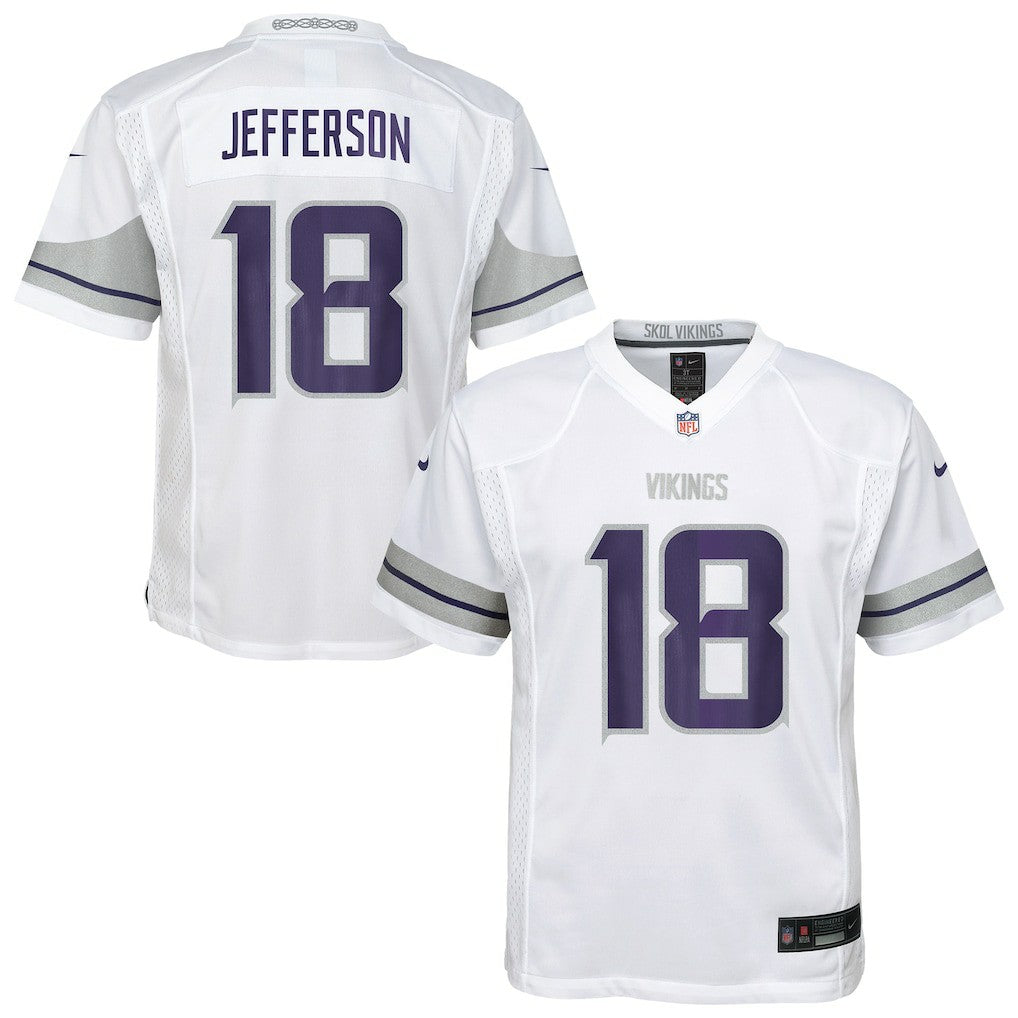 Justin Jefferson Minnesota Vikings Preschool Alternate Player Game Jersey - White | Nike cheap