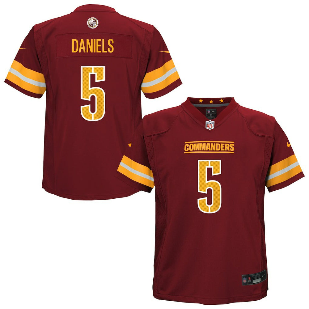 Jayden Daniels Washington Commanders Preschool Team Player Game Jersey - Burgundy | Nike online