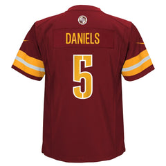 Jayden Daniels Washington Commanders Preschool Team Player Game Jersey - Burgundy | Nike online