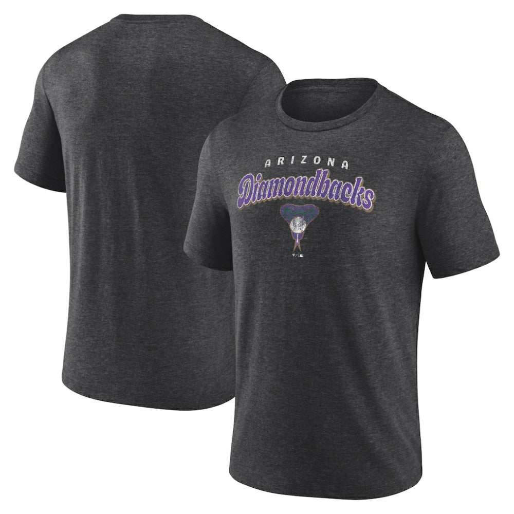 Arizona Diamondbacks Wonderment Tri-Blend T-Shirt - Charcoal