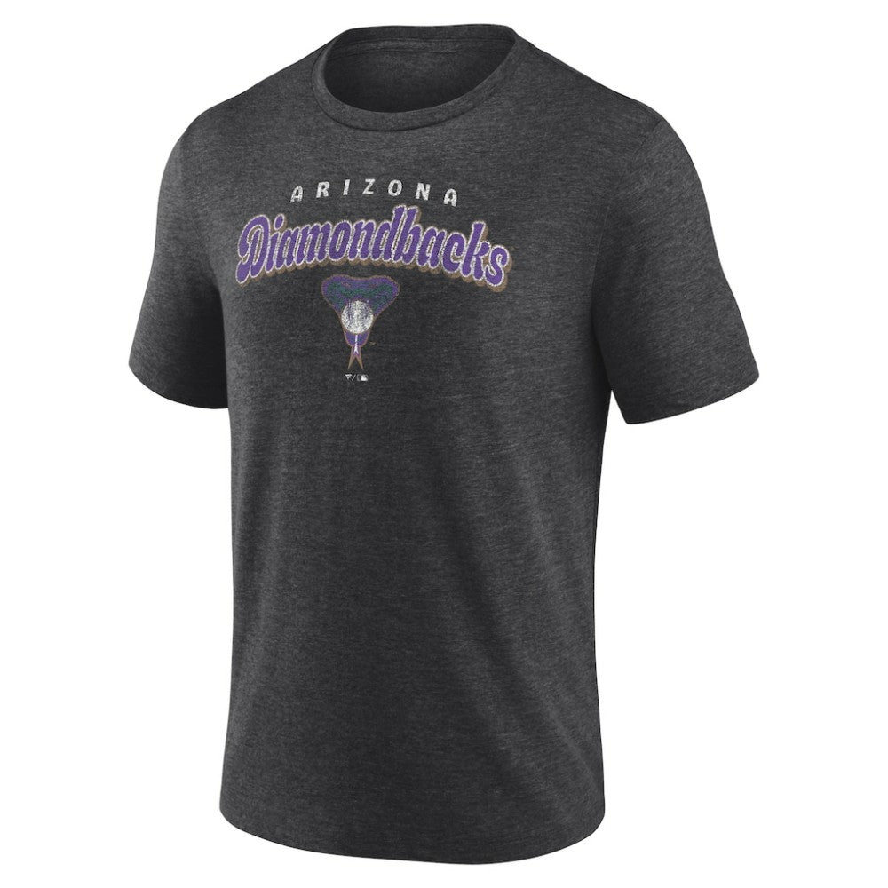 Arizona Diamondbacks Wonderment Tri-Blend T-Shirt - Charcoal