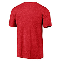 Atlanta Braves Line Corps Tri-Blend T-Shirt - Red