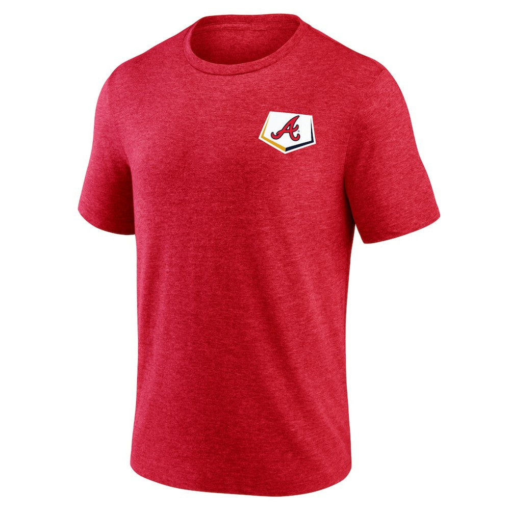 Atlanta Braves BATL Tri-Blend T-Shirt - Red
