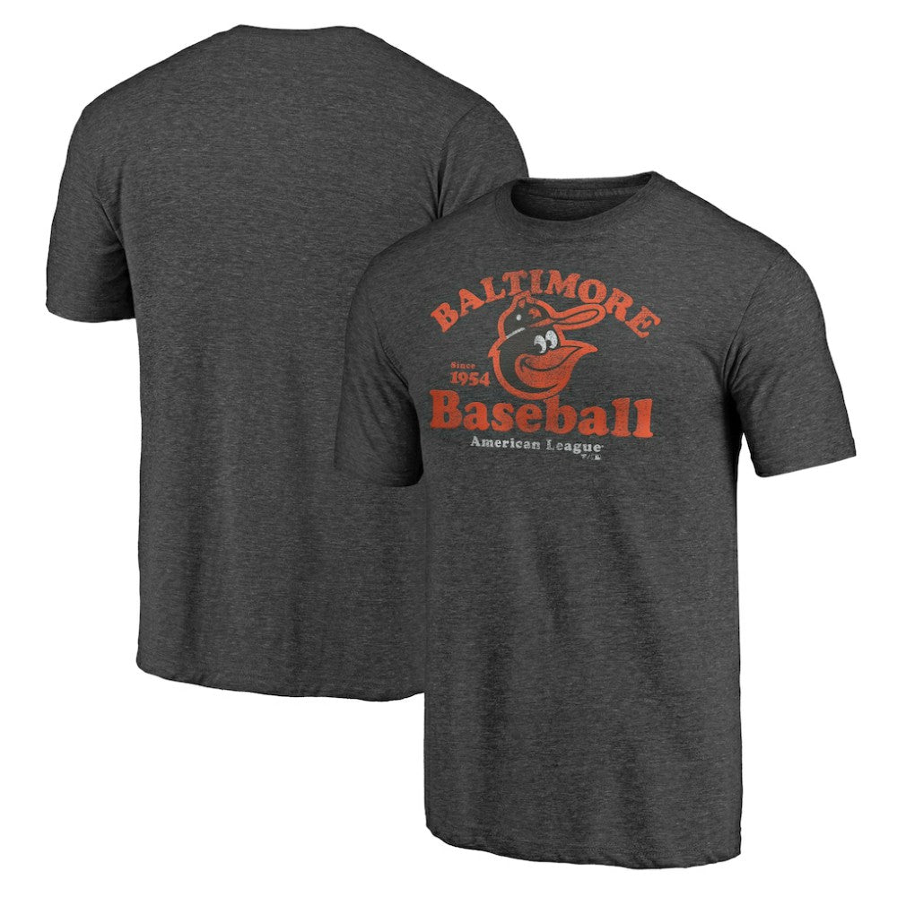 Baltimore Orioles Our Game Tri-Blend T-Shirt - Charcoal