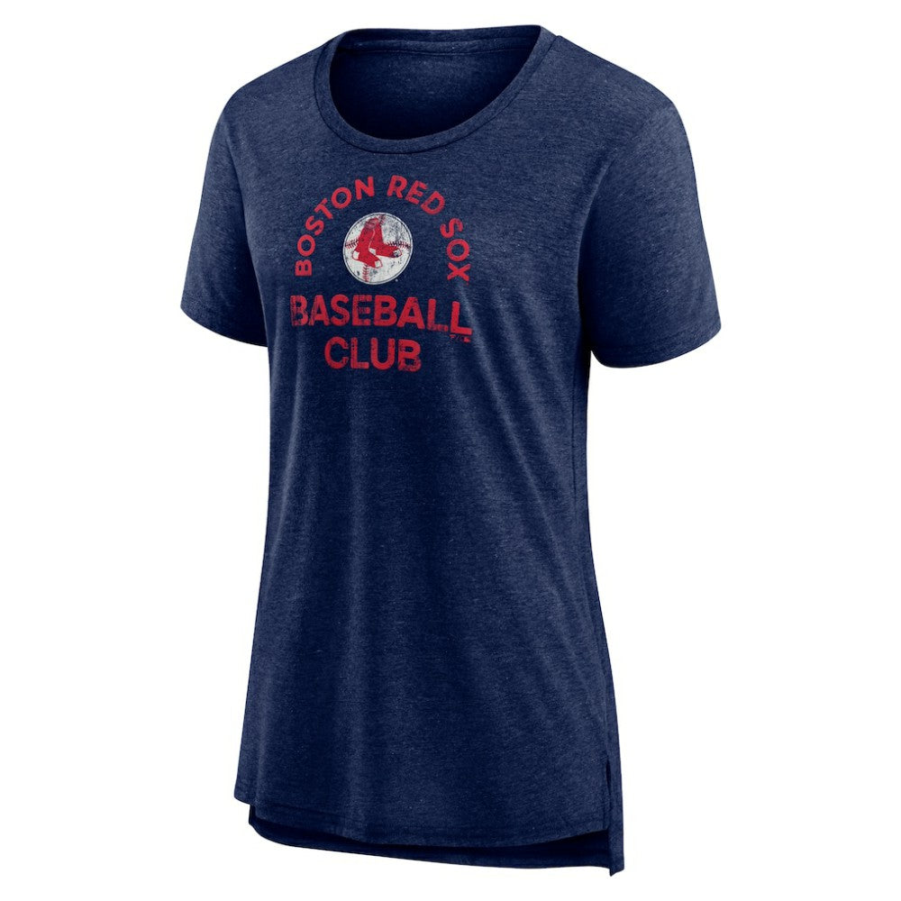 Boston Red Sox Women's Selected First Tri-Blend T-Shirt - Navy