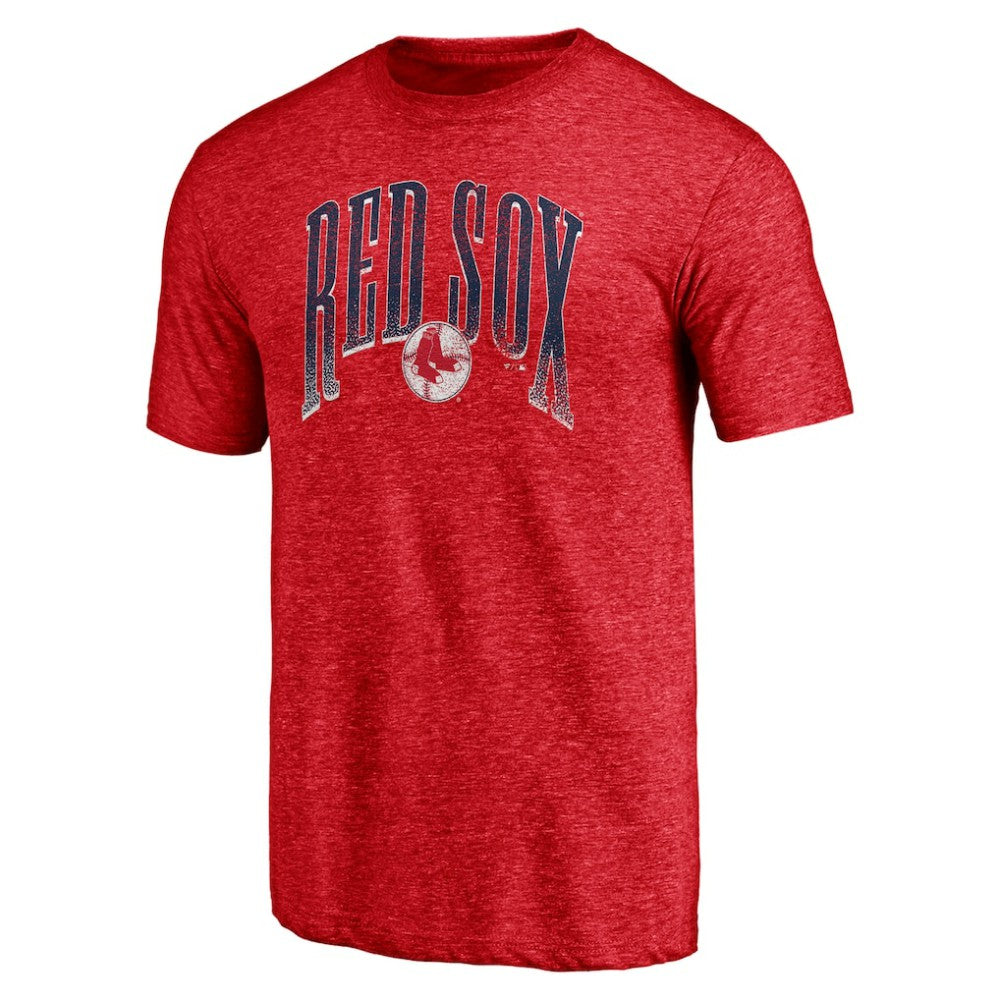 Boston Red Sox Line Corps Tri-Blend T-Shirt - Red