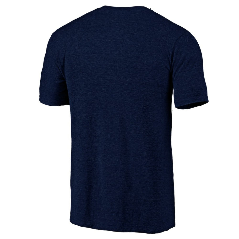 Chicago White Sox Cooperstown Official Logo Tri-Blend T-Shirt - Navy