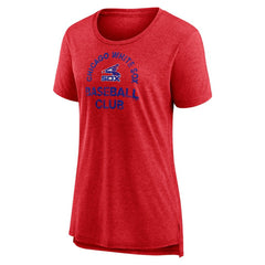 Chicago White Sox Women's Selected First Tri-Blend T-Shirt - Red