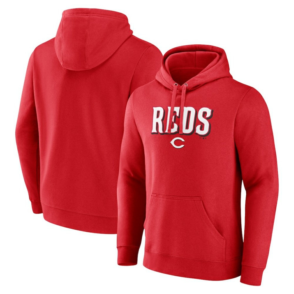 Cincinnati Reds Series Sweep Pullover Hoodie - Red