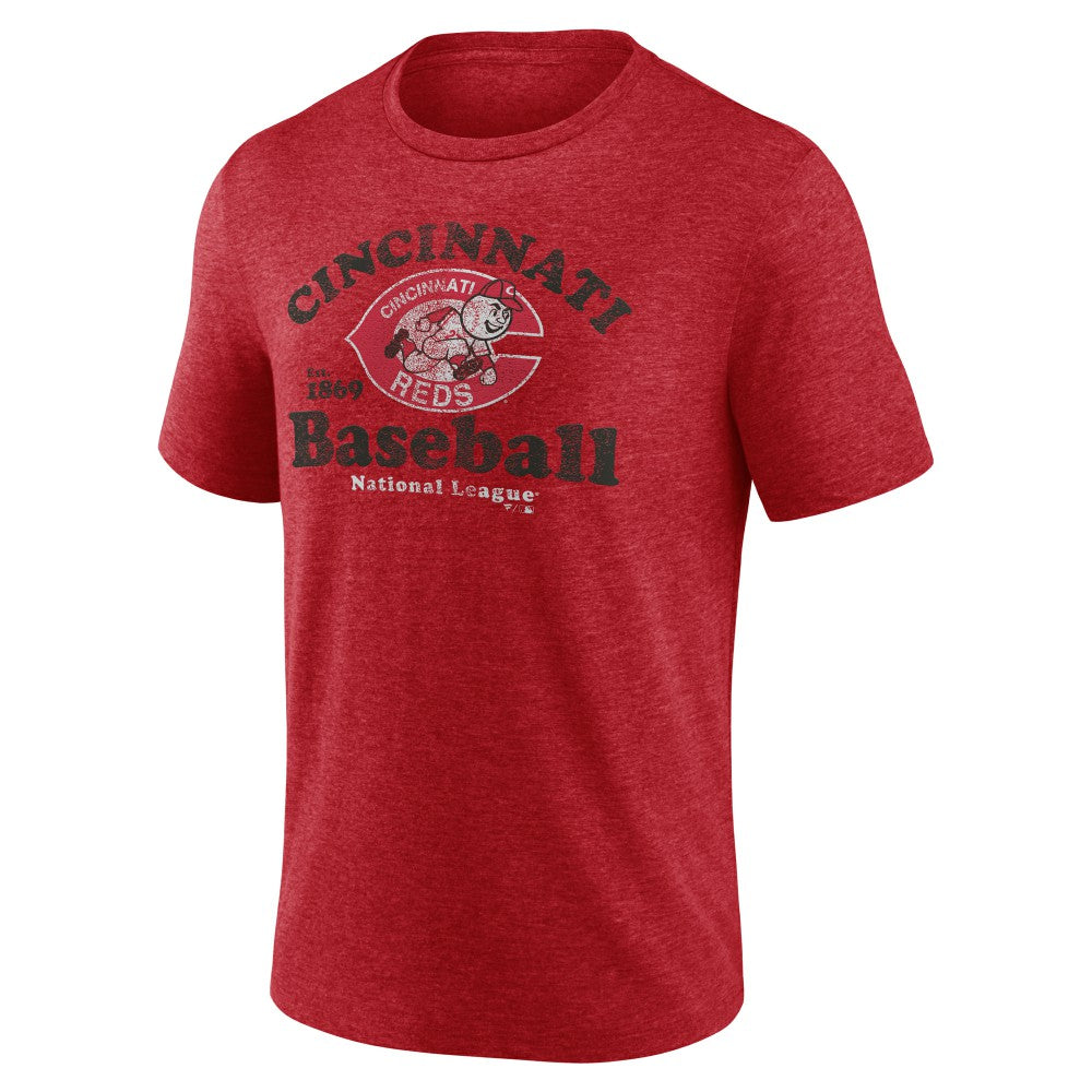 Cincinnati Reds Our Game Tri-Blend T-Shirt - Red