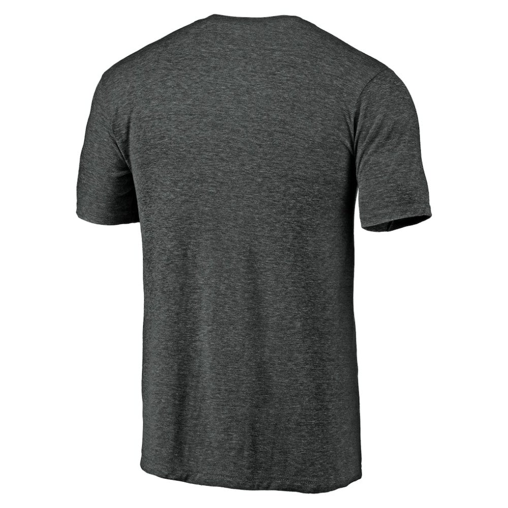 Colorado Rockies Line Corps Tri-Blend T-Shirt - Charcoal