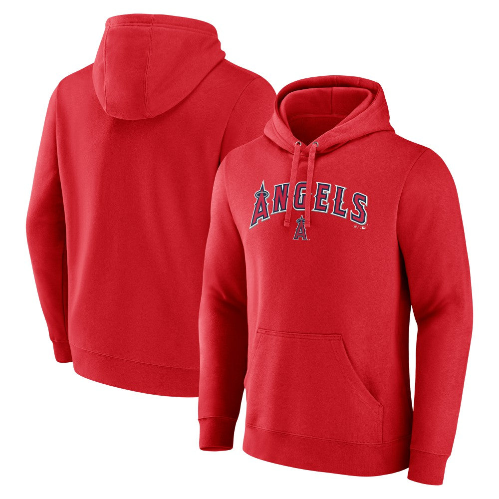 Los Angeles Angels Series Sweep Pullover Hoodie - Red