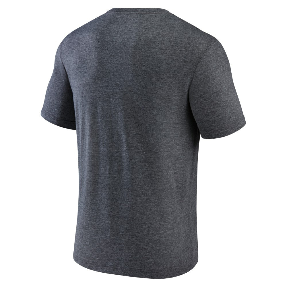 Milwaukee Brewers Brew Crew Fancy Tri-Blend T-Shirt - Charcoal