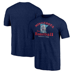 Minnesota Twins Our Game Tri-Blend T-Shirt - Navy