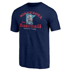 Minnesota Twins Our Game Tri-Blend T-Shirt - Navy