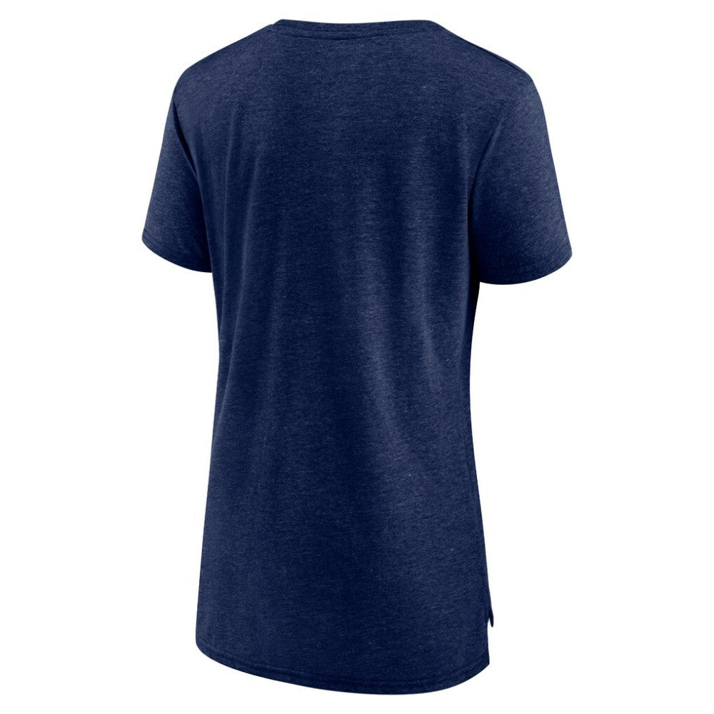 San Diego Padres Women's Toppler Tri-Blend T-Shirt - Navy