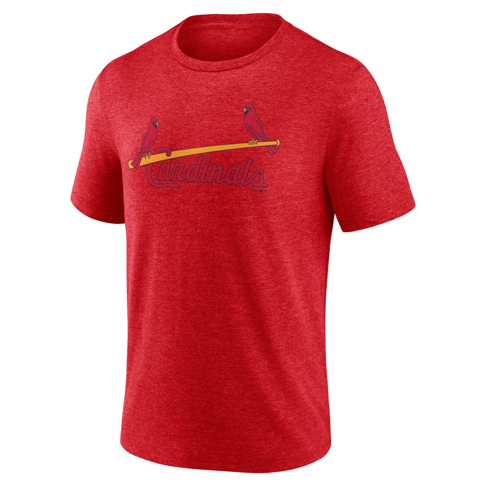 St. Louis Cardinals Cooperstown Series Sweep Tri-Blend T-Shirt - Red