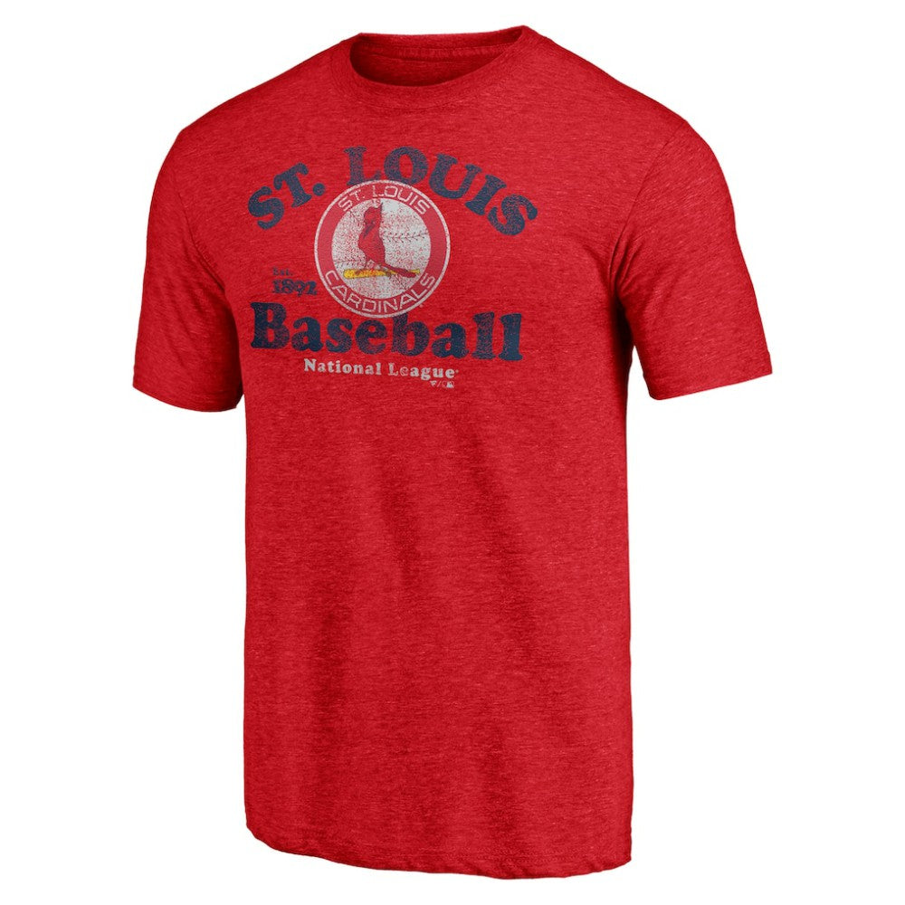 St. Louis Cardinals Our Game Tri-Blend T-Shirt - Red
