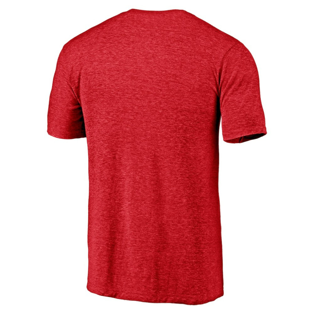 Texas Rangers Line Corps Tri-Blend T-Shirt - Red