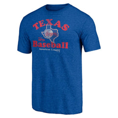 Texas Rangers Our Game Tri-Blend T-Shirt - Royal