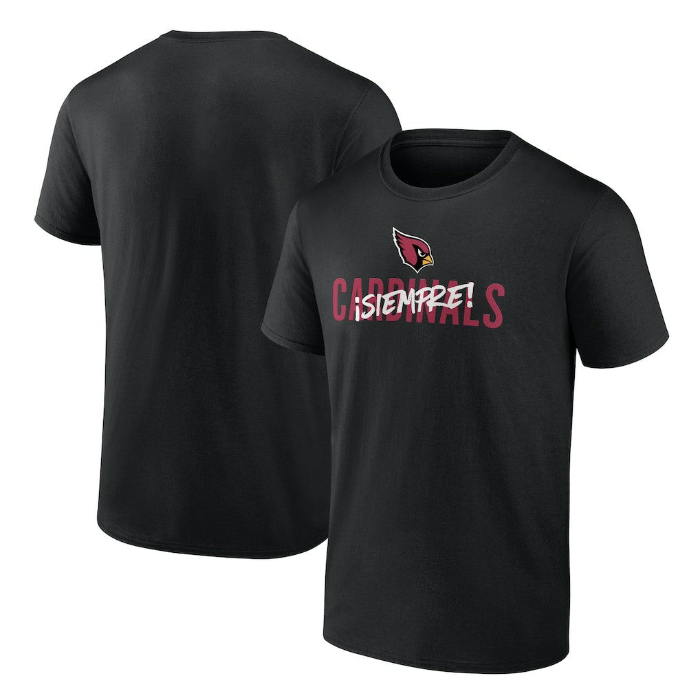 Arizona Cardinals Siempre Cardinals T-Shirt - Black discount