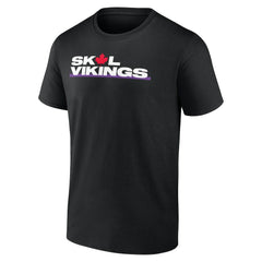 Minnesota Vikings Canada T-Shirt - Black cheap
