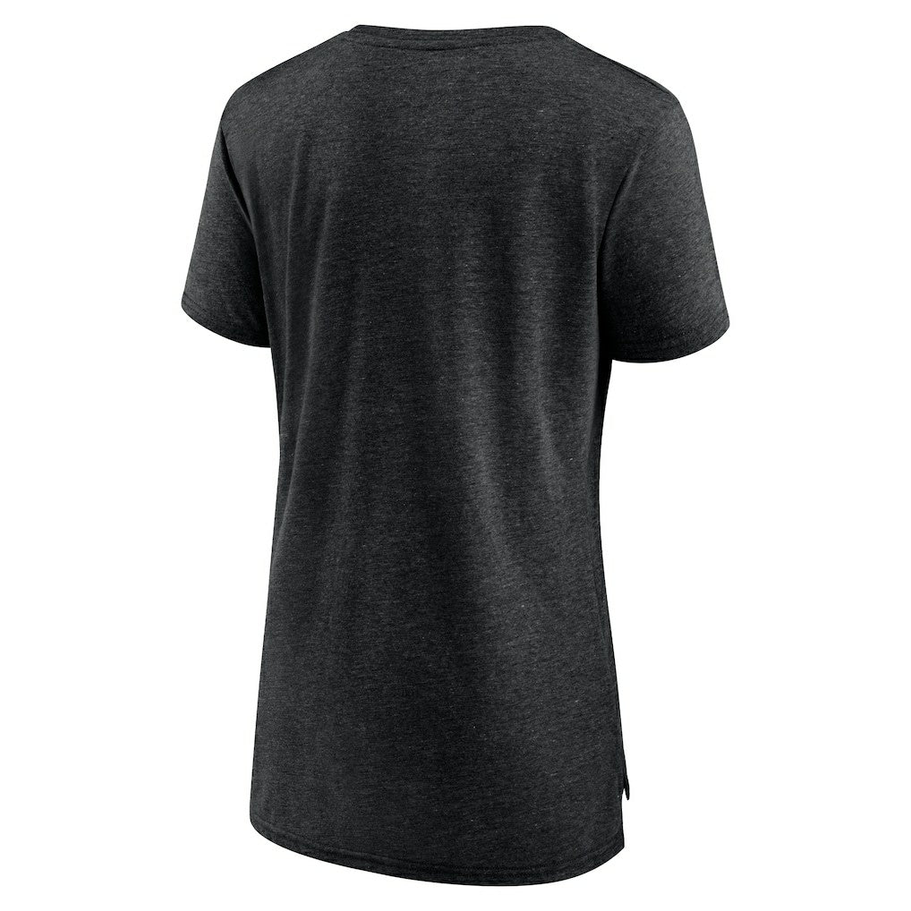Pittsburgh Steelers Women's Steel City Tri-Blend T-Shirt - Charcoal on sale