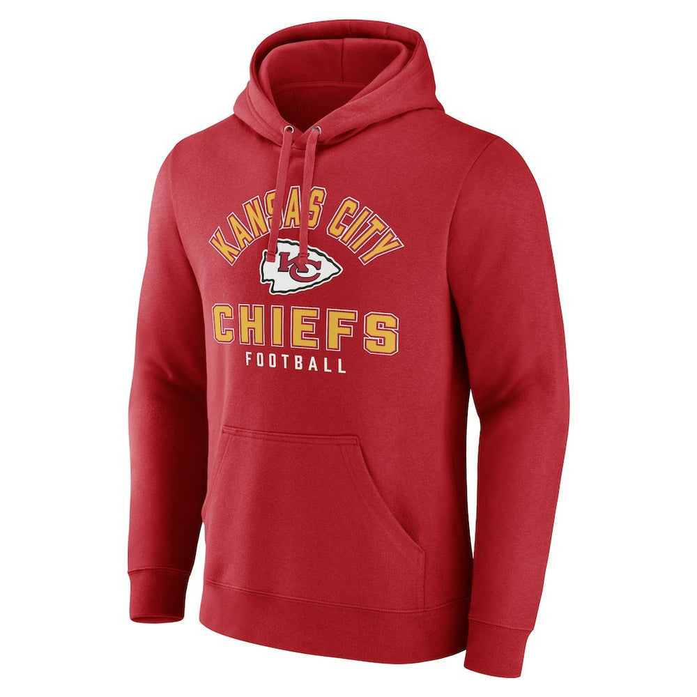 Kansas City Chiefs Between the Pylons Pullover Hoodie - Red online