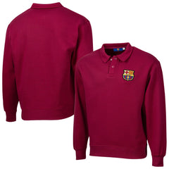 Barcelona Sport Design Sweden Retro Relaxed Fleece Sweatshirt - Red for sale