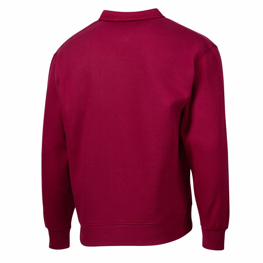 Barcelona Sport Design Sweden Retro Relaxed Fleece Sweatshirt - Red for sale