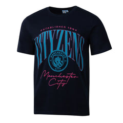 Manchester City Sport Design Sweden Hometown Hero Graphic T-Shirt - Navy outlet