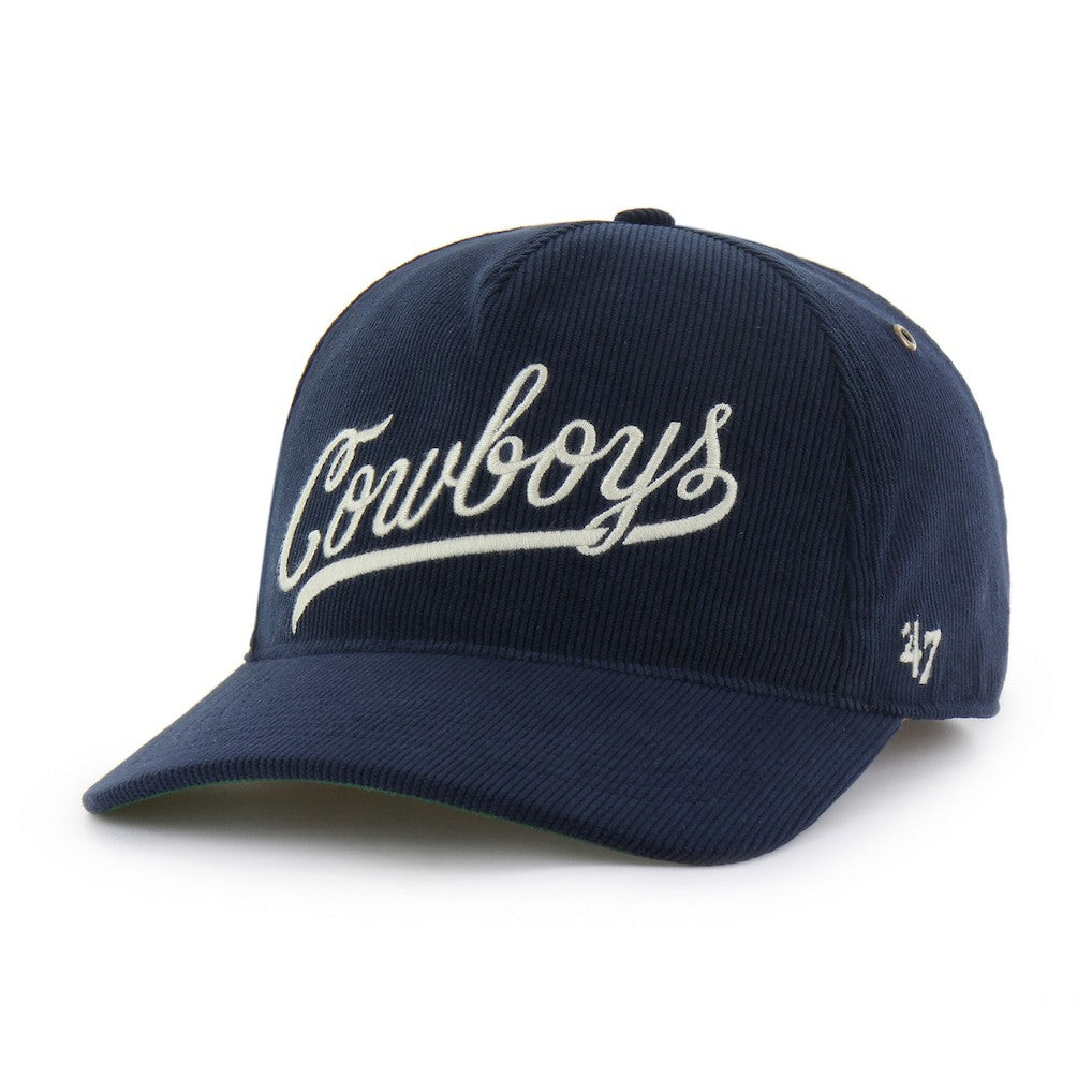 Dallas Cowboys '47 Golden Age Relaxed Corduroy Hitch Adjustable Hat - Navy for sale