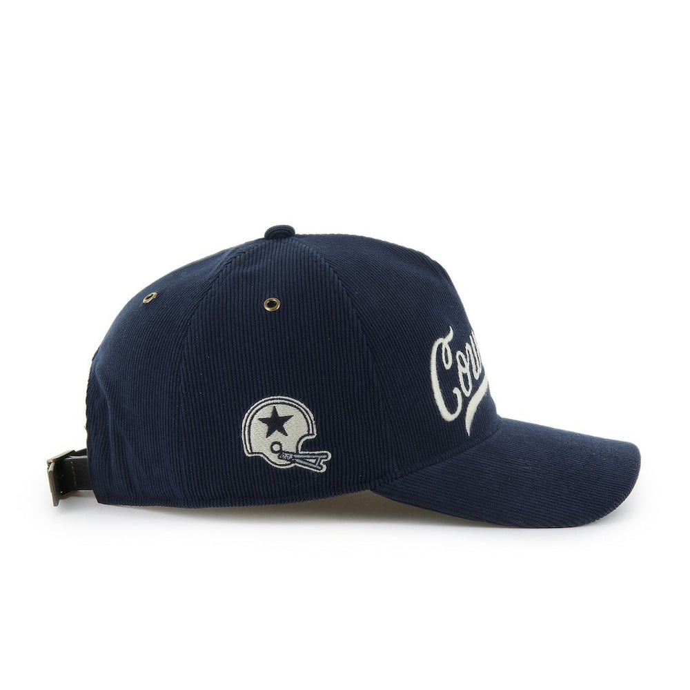 Dallas Cowboys '47 Golden Age Relaxed Corduroy Hitch Adjustable Hat - Navy for sale