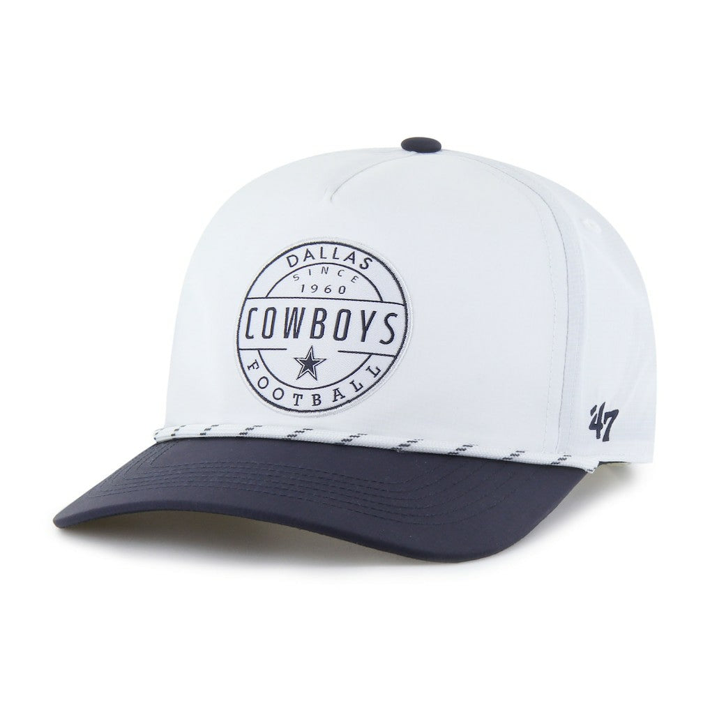Dallas Cowboys '47 Suburbia Hitch Two-Tone Adjustable Hat - White/Navy cheap