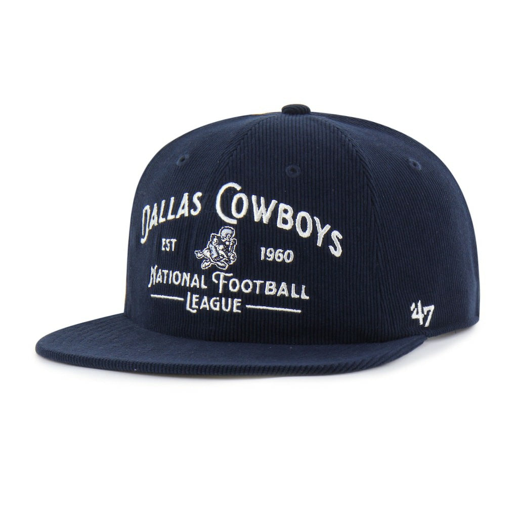 Dallas Cowboys '47 Whitlock Captain Corduroy Adjustable Hat - Navy outlet