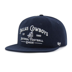 Dallas Cowboys '47 Whitlock Captain Corduroy Adjustable Hat - Navy outlet