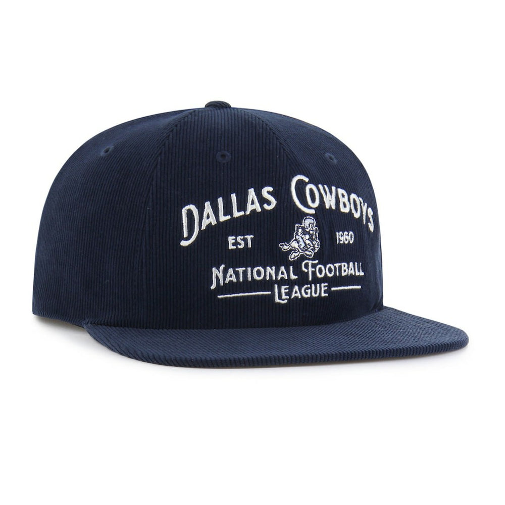 Dallas Cowboys '47 Whitlock Captain Corduroy Adjustable Hat - Navy outlet
