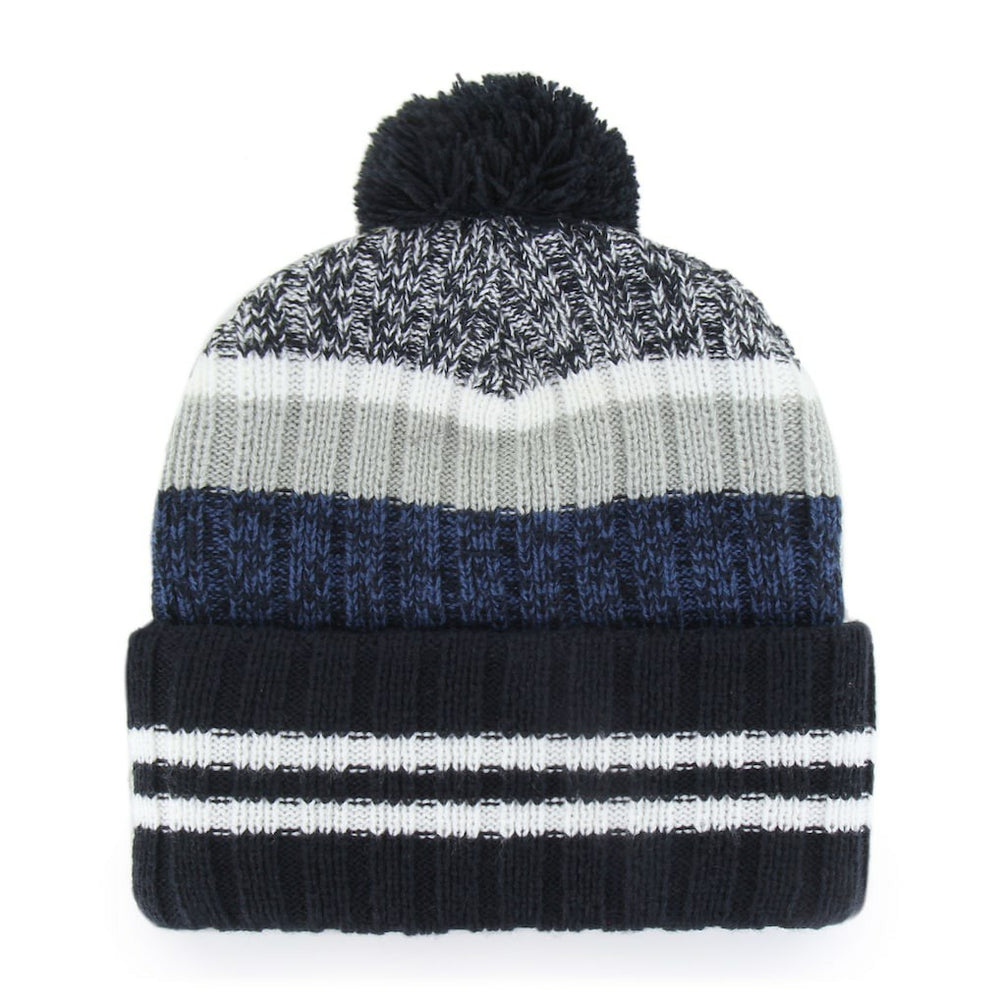 Dallas Cowboys '47 Quiver Cuffed Pom Knit Hat - Navy outlet
