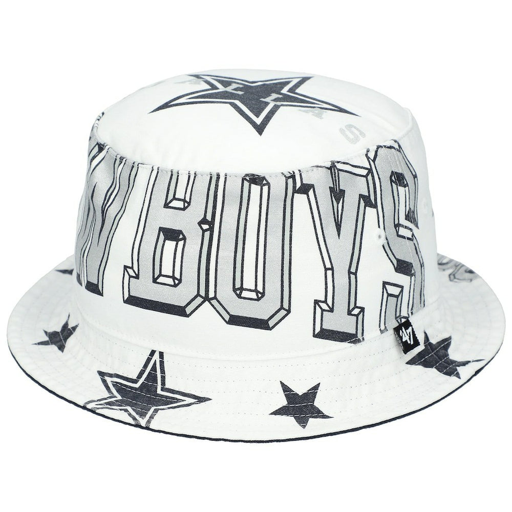Dallas Cowboys '47 Women's Energize Bucket Hat - White on sale