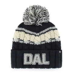 Dallas Cowboys '47 Women's Emma Cuffed Knit Hat with Pom - Navy online