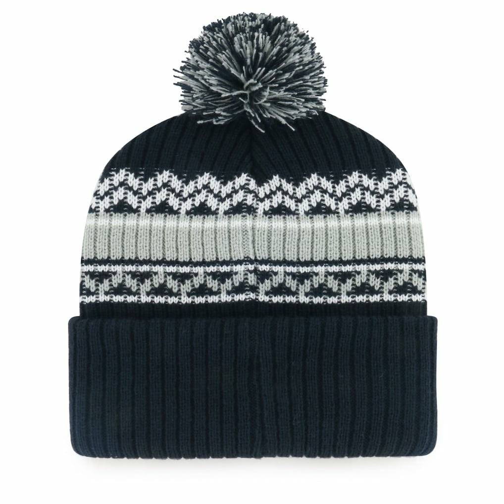 Dallas Cowboys '47 Youth Polar Vortex Cuffed Knit Hat with Pom - Navy on sale