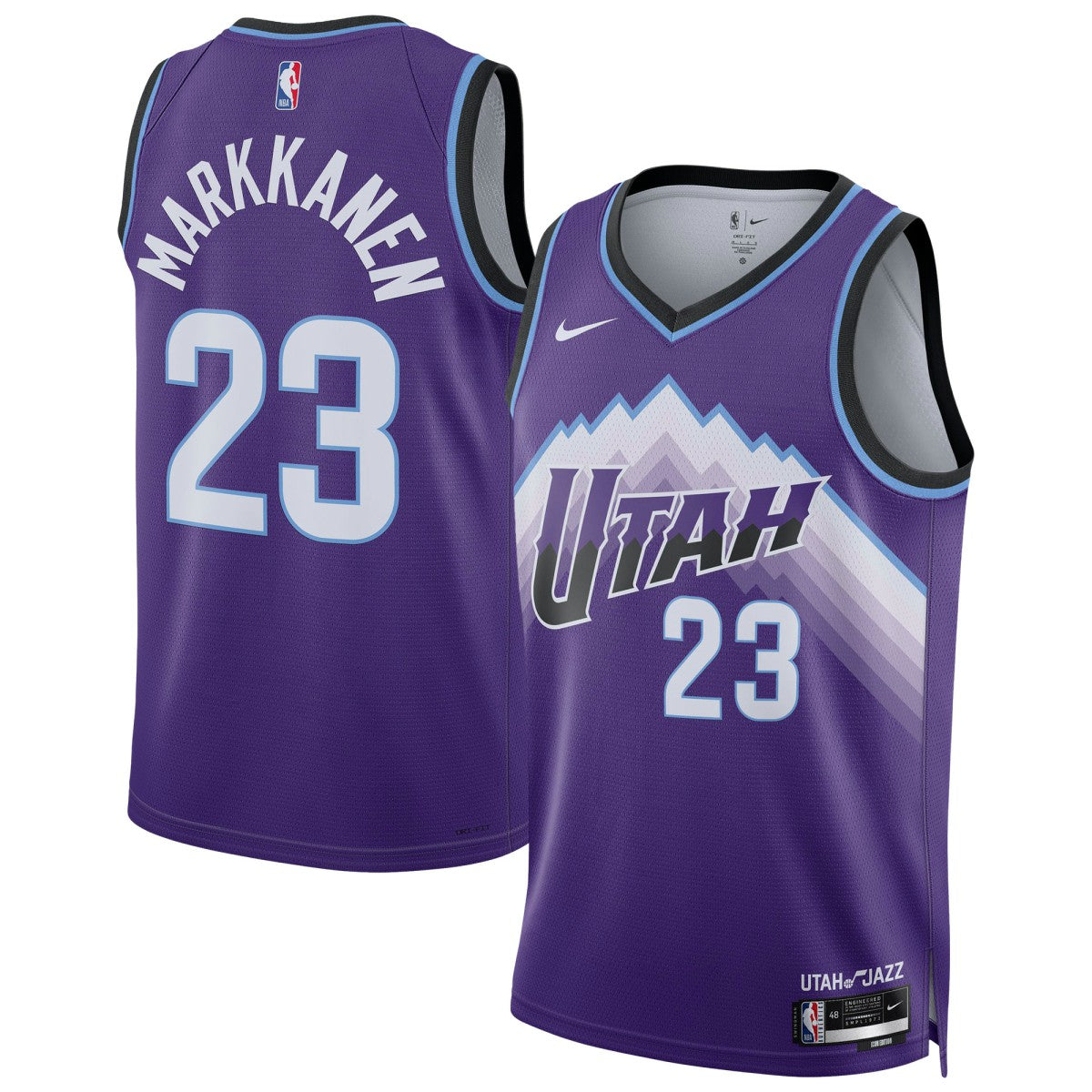 Lauri Markkanen Utah Jazz Unisex Swingman Jersey - Icon Edition - Purple | Nike discount