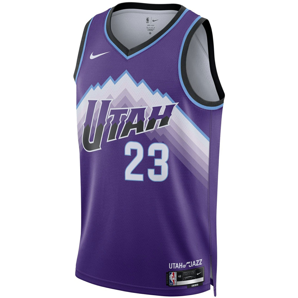 Lauri Markkanen Utah Jazz Unisex Swingman Jersey - Icon Edition - Purple | Nike discount