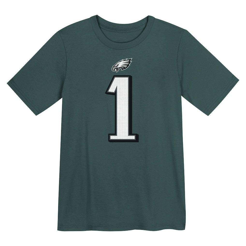 Jalen Hurts Philadelphia Eagles Preschool Player Name & Number T-Shirt - Midnight Green | Nike online