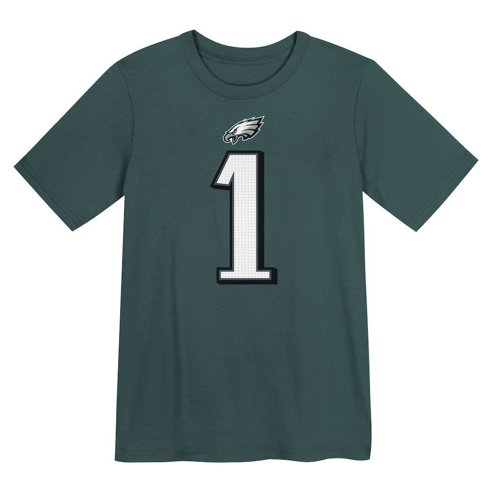 Jalen Hurts Philadelphia Eagles Preschool Player Name & Number T-Shirt - Midnight Green | Nike online