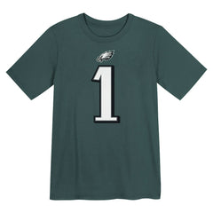 Jalen Hurts Philadelphia Eagles Preschool Player Name & Number T-Shirt - Midnight Green | Nike online
