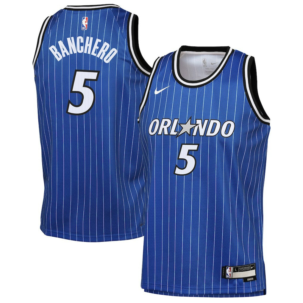 Paolo Banchero Orlando Magic Youth Icon Edition Swingman Jersey - Blue | Nike shop