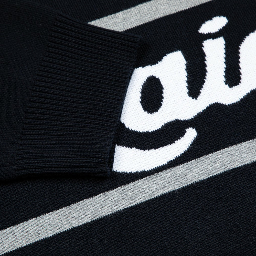 Las Vegas Raiders GOLF WANG Jacquard Pullover Sweater - Black sale