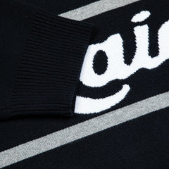 Las Vegas Raiders GOLF WANG Jacquard Pullover Sweater - Black sale